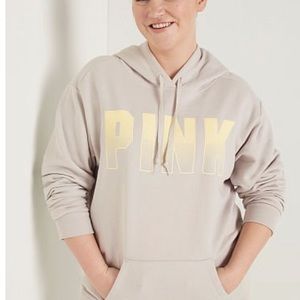 PINK Victoria's Secret | Tops | New Everyday Lounge Campus Perfect Fleece Pullover  Hoodie | Poshmark